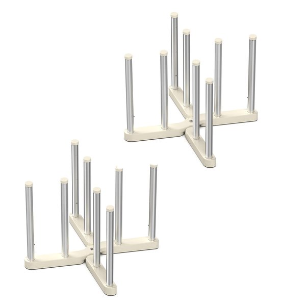 KORRTFID Reusable Storage Bag Drying Rack, Retractable Metal Bottle Drying Rack, Collapsible Cup Drying Rack, Kitchen Drying Rack, Drying Rack for Water Bottles,Mason Jars (1)