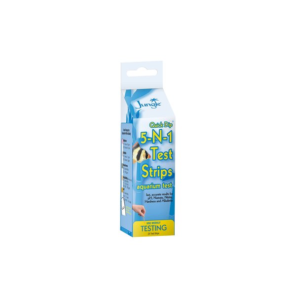 Jungle TK888W 5-in-1 Quick Dip Test Strips, 25-Pack