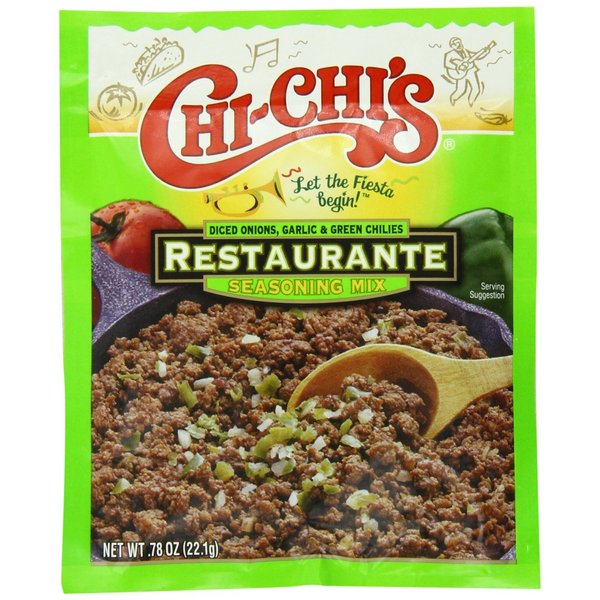 Chi Chi's Fiesta Restaurante Seasoning Mix 0.78 OZ (Pack of 2)