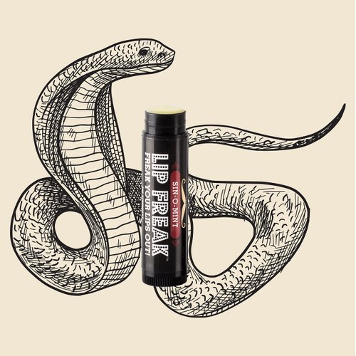 Doctor Lip Bang's BUZZING Lip Balm Kit | Lip Freak| 100% All Natural | Cruelty Free | Sin-O-Mint & Gingerhead