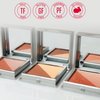 Mirabella Sculpt Duo Powder Bronzer & Contour Palette, Blendable, Lightweight Mineral Bronzer and Contour Makeup Powders Offer Flawless, Buildable Color in Matte & Glowy Shades, Lovestruck/Destiny