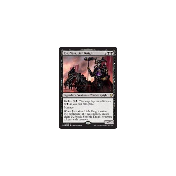 Josu Vess, Lich Knight - Dominaria