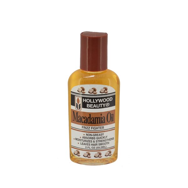 Hollywood Beauty Macadamia Oil, 2 oz (Pack of 3)