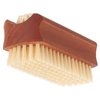 Redecker Natural Pig Bristle Nail Brush with Oiled Pearwood Handle, 3-3/4-Inches
