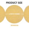 MIDO Professional Abrasive Premium 6 Inch PSA Sanding Discs 100 PCS Aluminum Oxide Sandpaper with Sticky Back 180 Grit Self Adhesive Sandpaper Roll for Orbital Sander