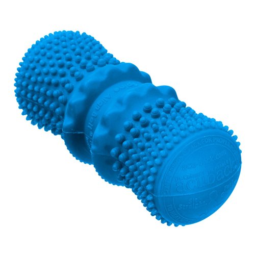 Dr. Cohen's Heatable Deep Tissue Muscle Massage Roller - FSA eligible acuBack - Trigger Point Foam Roller, Handheld Peanut Ball Roller - Ideal for Back, Neck, Feet Muscle Recovery and Physical Therapy