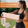 Premium Elastic Bandage Wrap, 6 Pack Reusable 4 Inch With Velcro, Latex-Free Orthopedic Compression Support for Legs/Ankle/Knees/Body/Wrists, First Aid for Lymphedema, Sprain, and Injury Recovery