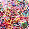 3000 Pcs Rubber Bands 0.6 lb Hair Band Soft Elastic Hair Accessories Braids Mini Hair Ties Stretchy Made in Vietnam Hair Ties No Damage Rubber Bands for Hair (Assorted - 12 Pack of 250 Pcs)
