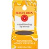 Burt's Bees Conditioning Honey Lip Scrub, Exfoliates & Conditions Dry Lips, with Honey Crystals, Use with Overnight Intense Lip Treatment, Natural Origin Lip Care, 0.25 oz.