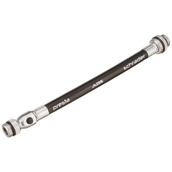 Lezyne Abs Presta/Shrader Hose, Black/Silver