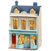 Roroom DIY Miniature and Furniture Dollhouse Kit,Mini 3D Wooden Doll House Craft Model with LED,Creative Room Idea for Valentine's Day Birthday Gift Shop-D065