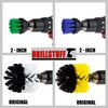 Cleaning Brushes for Cordless Drill - Small Round Boat Accessories Cleaning Brush - Kitchen Sink Scrub Brush - Car Detailing Rotary Wheel Brush - Shower Cleaner Brush for Drill - Tile and Grout Brush