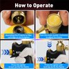 KOMAN Propane Torch Head,High Intensity Trigger Start Mapp Gas Torch Kit with Self Ignition, Welding Torch Head by Propane MAPP, MAP/PRO,for Soldering,Brazing,Stripping Paint,Cooking(CSA Certified)