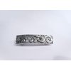 Generic Smaller silver metal filigree flower hair alligator clip barrette for fine thin (Pattern: Barrette), 1 Count (Pack of 1)