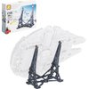 Millennium Falcon Vertical Display Bracket for Lego 75192 Starship Model, Sturdy Stand Building Kit, Best Gift and Movie Collectible for Adults(408 PCS)