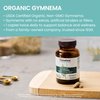 Himalaya Organic Gymnema Herbal Supplement USDA Certified Organic, Non-GMO, 700 mg, 60 Plant-Based Caplets, 30 Day Supply