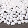 AUREHEN 10000PCs 2-6MM White Resin Flat Back Rhinestones, Round Non Hotfix Resin Rhinestones Nail Gems Stones with Tweezer & Picker Pen for Tumblers Nail Art & DIY Decoration