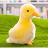 8 Inch Small Yellow Duck Plush Toys Duck Stuffed Toys (Yellow + White)
