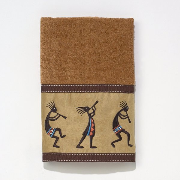 Avanti Linens 17732NUT Kokopelli Hand Towel, Nutmeg 30.00" x 16.00"