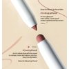 Heart Percent Dote On Mood Lip Pencil Slim, Defines and Fills Creamy Lip Liner Retractable Lipstick Pencil with Built-In Sharpener, 02. Creamy Pink
