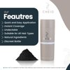 Cheio - Hair Thickening Fibers - 27.5g - Level 1 (Dark Brown) - Keratin Fibers for Bald Spots & Thinning Hair for Men and Women - Covers Spots in Seconds - Quick Solution for Hair Loss