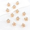 YISSION 12PCS Small Flower Hair Clips for Women Girls Daisy Hair Clip Cute Hair Barrettes Metal Hair Claw Clips Tiny Flower Hair Clips with Pearl for Thin Thick Hair Mini Gold Flower Claw Clips Hair