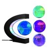 FUZADEL Multi-Color Changing Floating Globes Levitating Globes Lamp Magnetic Levitation Floating Globes of the World for Home/Office Desk Floating Magnet World Globe (Valentines Day Decorations)