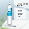 AQUA CREST AQF-FF02 Replacement for Whirlpool® 4396508 Refrigerator Water Filter, EDR5RXD1, 4396510, NLC240V, Filter 5, 46-9010 (Pack of 3)