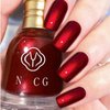 ASMAYSA Wine Red Nail Polish, Air Dry Burgundy Nail Polish Gel, Deep Red Nail Polish for Women, Long Lasting Blood Red Nail Polish, Cherry Nail Polish for Women & Girls