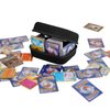 Brappo TCG Trading Card Case,Compatible with Skip Bo,Set Enterprises Five Crowns Card Games&baseball card,Soccer Cards and various game cards,Fits up to 500 Cards. (Not including Cards)(black)