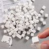 Fcozpjk 200Pcs Soft Nail Sponges for Ombre, Square Mini Nail Art Sponges, Aura Nails, Ombre Nail Brush, Gradient Nail Design Tools, Gel Polish Blending Sponge Applicator