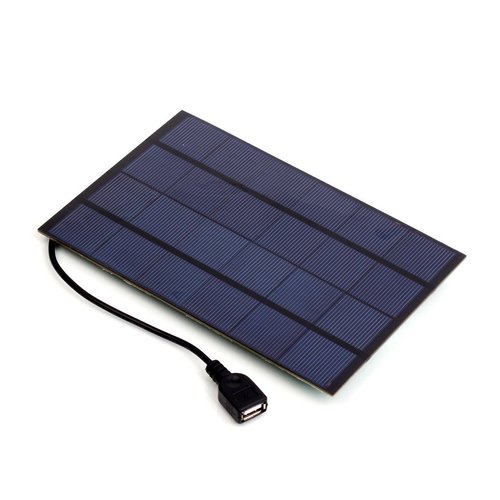 visiPower 4W 5V 800mA Portable Solar Panel USB Output SunPower Charger for Cellphone MP3