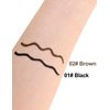 Erinde Waterproof Gel Eyeliner Pencil, Glide on Smooth Eyeliner for Mature Women, Long-Wearing Matte Gel Cream Texture, Creamy Retractable Eye Liner, Built-in Sharpener, Transfer-Proof, Brown