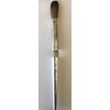 Silver Handle CRIMPED 100% Kolinsky Acrylic Nail Brush (Crimped 20)
