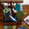 Keychains or Key Rings, 1 1/5" Loose Leaf Binder Rings for Key Chains, Open Card Rings, Clip Rings for Book Rings, School, Home or Office (50Pack)