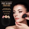 Belloccio Egg Shaped Latex Free Makeup Sponge - Pack of 6 Sponges
