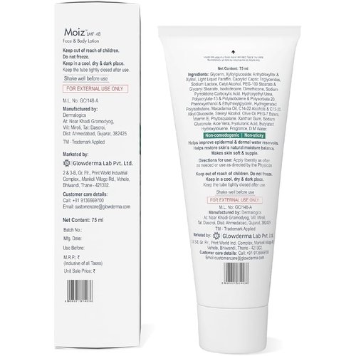 SENTA LMF 48 Face & Body Lotion 75ml - Long-Lasting Moisturizing Formula