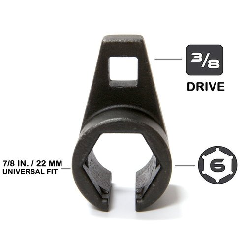 T2278F 3/8-Inch Drive by 7/8-Inch (22 mm) Offset Oxygen Sensor Socket