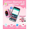 baby pulse oximeter for kids-pulse oximeter fingertip bluetooth baby oxygen monitor infant spo2 pulse monitor,Compatible with iOS Android,suitable for children infant kids baby