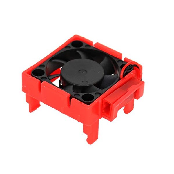 Powerhobby Cooling Fan for Traxxas Velineon ESC VXL-3 / VXL3 Red FITS : 4-Tec 2.0 Bandit Rally Rustler VXL Slash 2wd / 4x4 Stampede 4x4 VXL