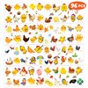 Generic Chicken Temporary Tattoos Birthday Party Supplies Favors Decorations Super Cute 96PCS Fake Tattoos Stickers for Boys Girls School Classroom Rewards Gifts Ideal