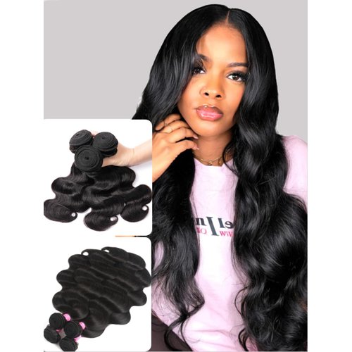 UNICE Malaysian Body Wave Human Hair Weave 3 Bundles 100% Unprocessed Virgin Human Hair Weave Sew In Human Hair Extensions Natural Color 14 16 18 inches
