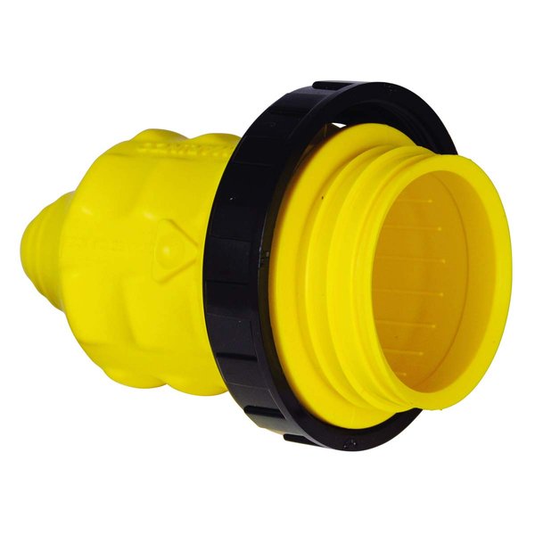 Marinco 103RN Weatherproof Cover with Threaded Ring for Marinco Marine Electrical Connectors (305CRCN and 205CRCN), Black
