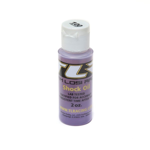 TEAM LOSI RACING Silicone Shock Oil 100WT 1325CST 2OZ TLR74018 Electric Car/Truck Option Parts