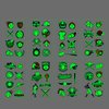 Glow In The Dark Baseball Temporary Tattoos,24 Sheets, Birthday Decorations Baseball Party Favors