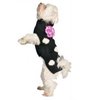 Chilly Dog Black Polka Dot Dog Sweater (XX-Small)
