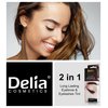 'Delia Cosmetics Pro Color Professional Gel Eyebrow Tint Ammonia - Free Color 3.0 Dark Brown 0.5 oz