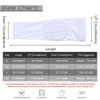 AceList 2PCS Elbow Pads with Padded Compression Shield Shape Arm Sleeves for Protection - Suitable for Basketball, Volleyball, Football, and More - Ideal for Adults, Youth, Girls, Men Women (White M)