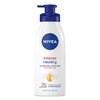 NIVEA Intense Healing Body Lotion for Dry Skin, 72-Hour Moisturizing Lotion with Deep Nourishing Serum and Provitamin B5, 16.9 Fl Oz Pump Bottle