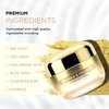 AZURE 24K Gold & Collagen Firming Day Cream - Moisturizing, Illuminating & Lifting | Reduces Wrinkles & Fine Lines | Anti Aging & Toning | Made in Korea - 50mL